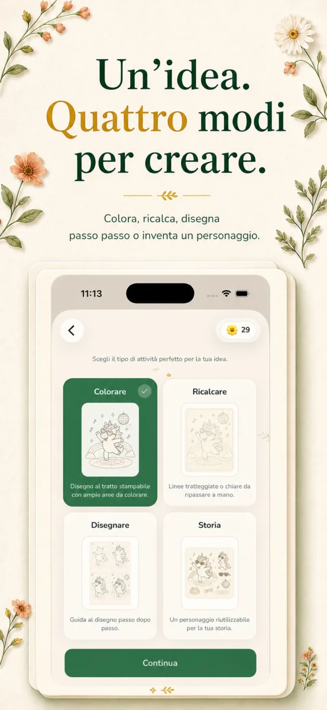 Disegno Lumo finito, pronto da stampare, salvare o condividere